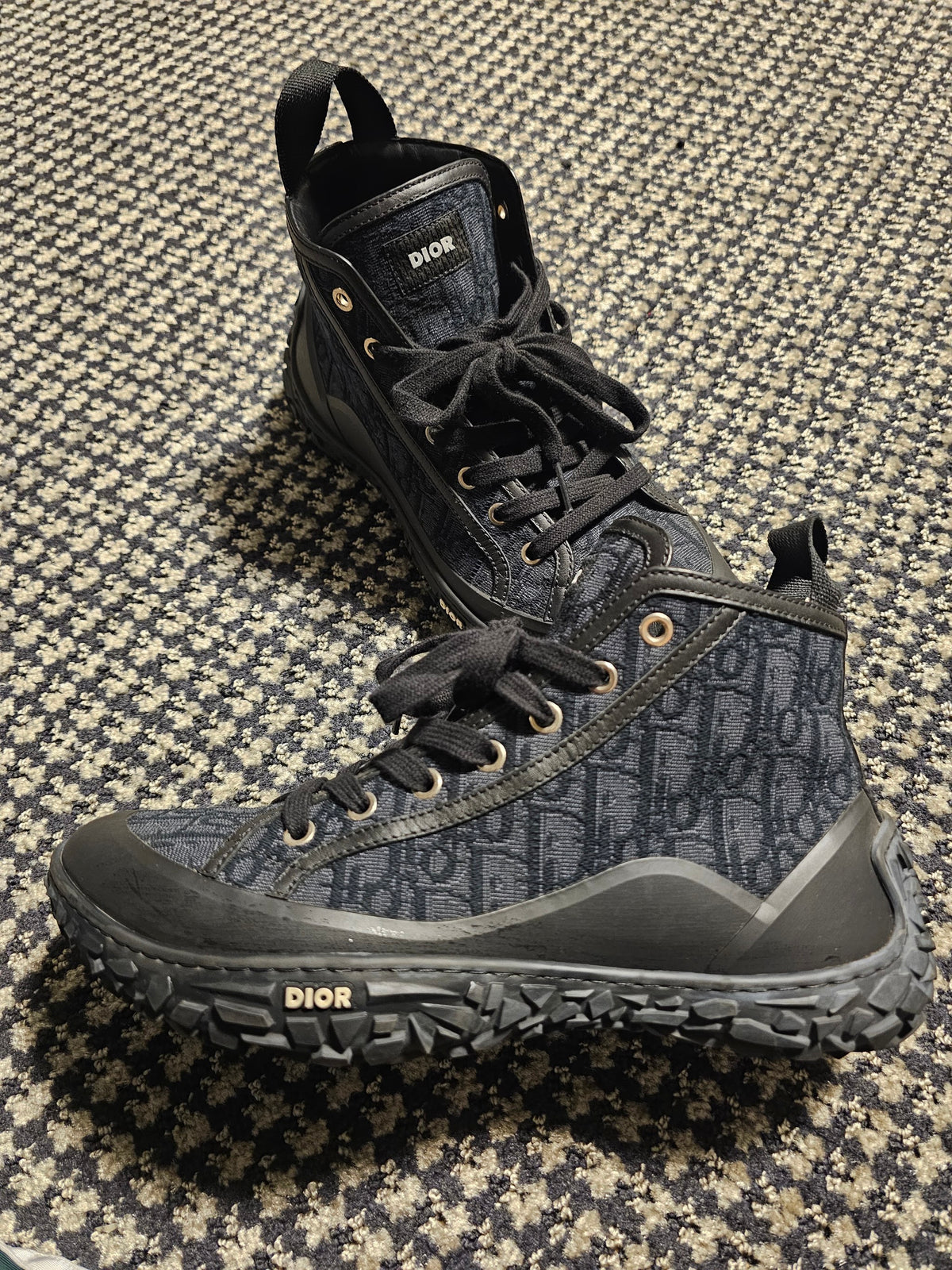 DIOR Oblique ハイカットスニーカー｜41 — image 1