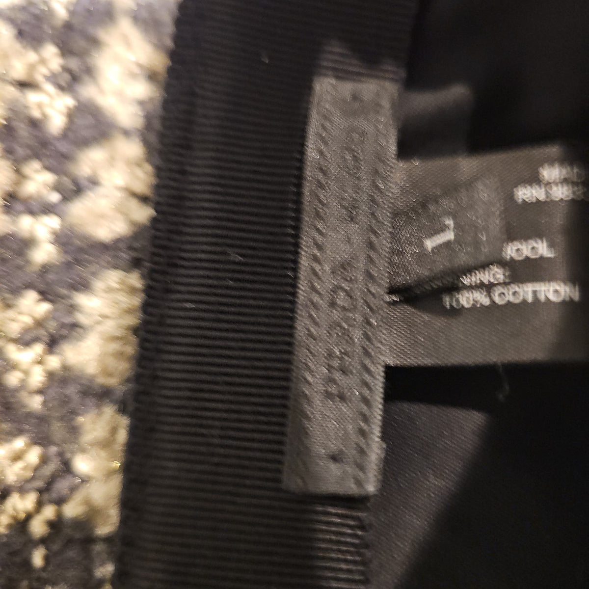 PRADA ウール × フェイクレザー キャップ｜L — image 7