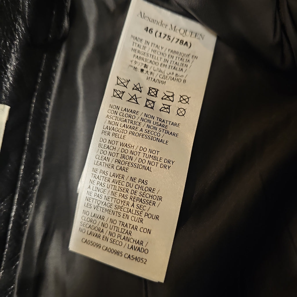 ALEXANDER McQUEEN デニム × レザー セットアップ｜46 — image 14