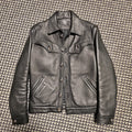 CHROME HEARTS CLASSIC JEAN レザージャケット｜S — image 1