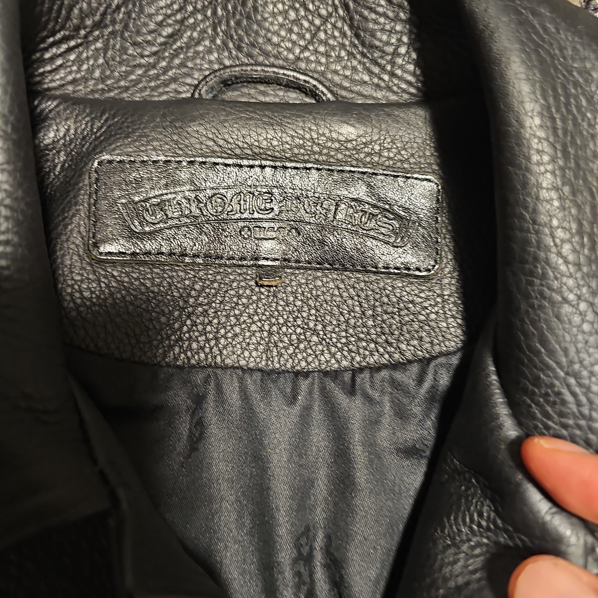 CHROME HEARTS CLASSIC JEAN レザージャケット｜S — image 3