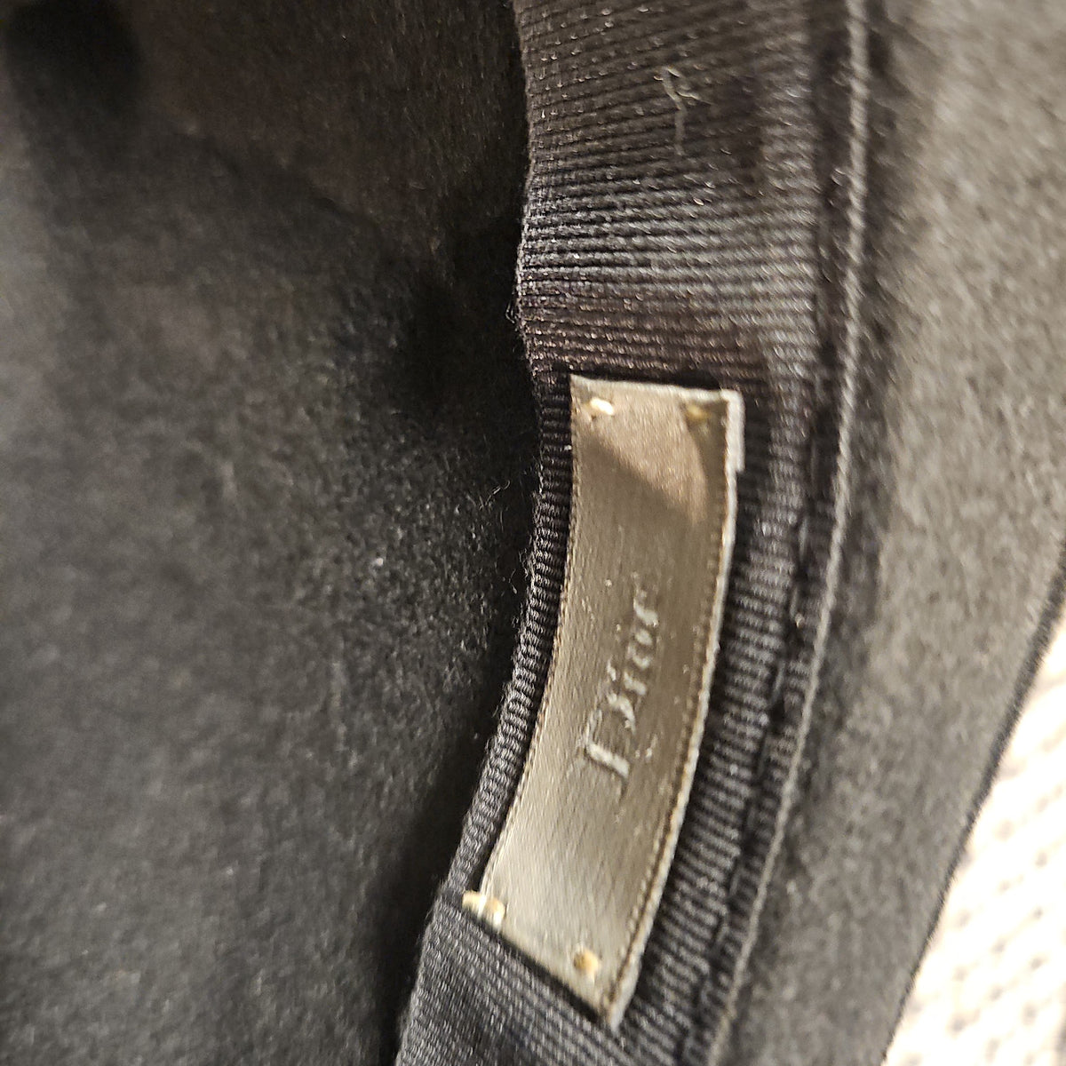 DIOR フェルト フェドーラハット｜ブラック — image 5