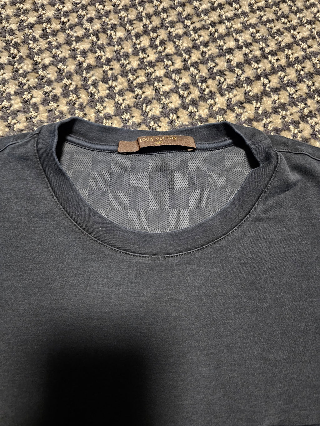 LOUIS VUITTON ダミエポケット Tシャツ｜M — image 2