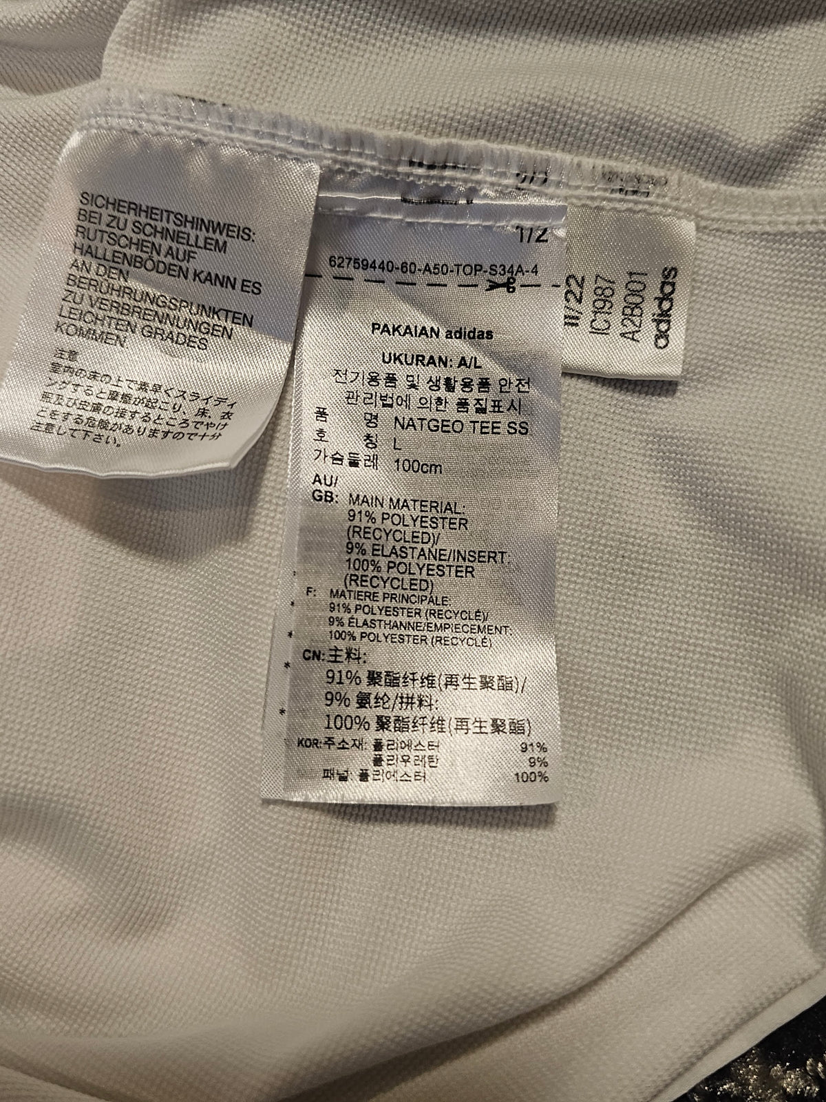 adidas Terrex × National Geographic ポケットTシャツ｜XL — image 3