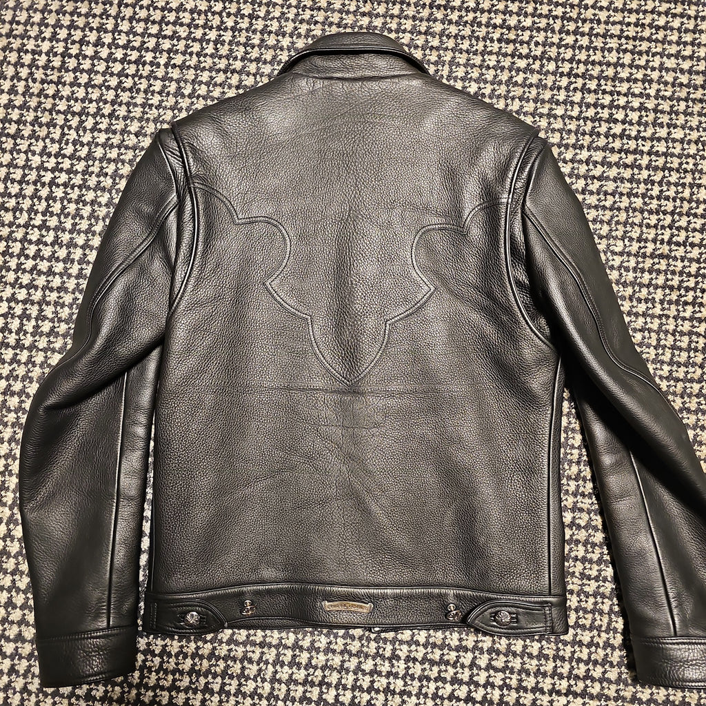 CHROME HEARTS CLASSIC JEAN レザージャケット｜S — image 6