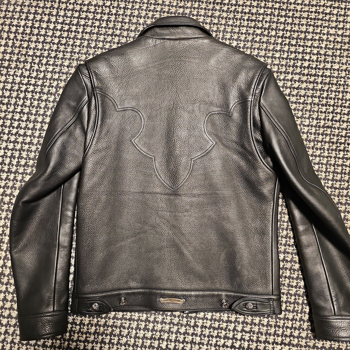 CHROME HEARTS CLASSIC JEAN レザージャケット｜S — image 6