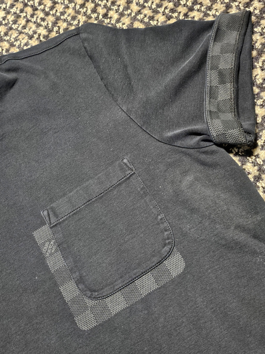 LOUIS VUITTON ダミエポケット Tシャツ｜M — image 5