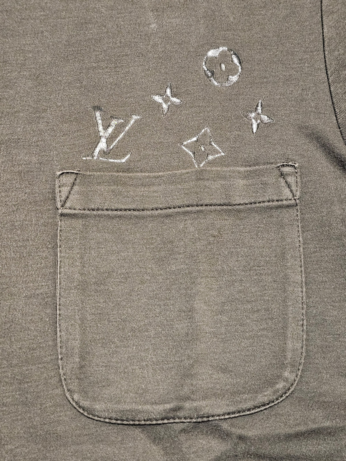 LOUIS VUITTON ダミエポケット Tシャツ｜S — image 4
