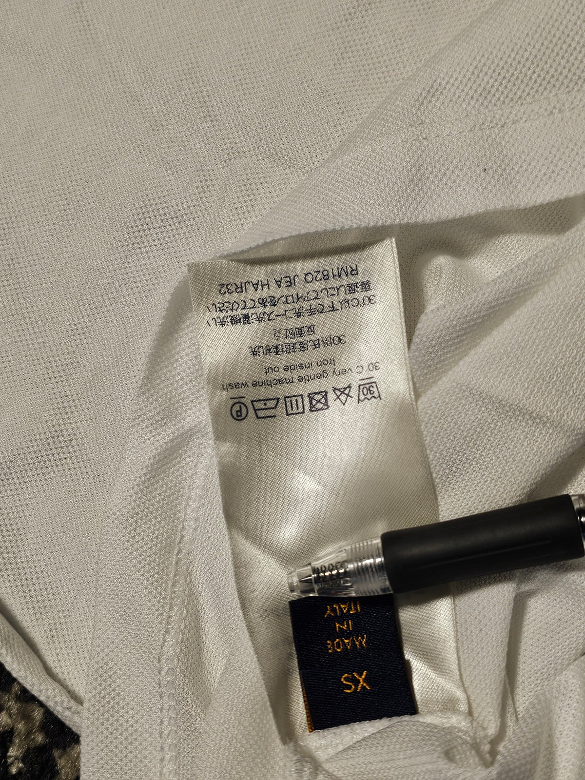 LOUIS VUITTON LVロゴ ポロシャツ｜XS — image 3
