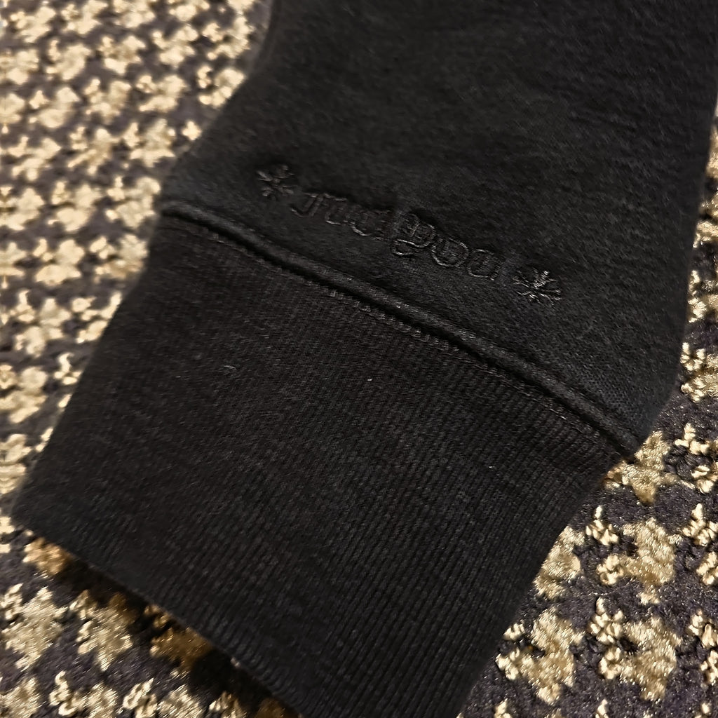 CHROME HEARTS Y NOT レザーパッチ ジップパーカー｜L — image 9